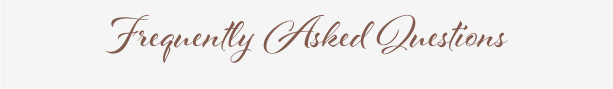 frequently asked questions